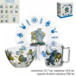 Детский набор 3 предмета MONSTERS / 18208 /4/