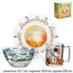 Детский набор 3 предмета MUMITROLL / H1542 /4/