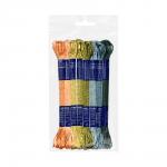 Нитки для вышивания "Г-ма" набор мулине VM-08 100% вискоза 8 x 8 м