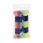 Нитки для вышивания "Г-ма" набор мулине VM-08 100% вискоза 8 x 8 м