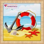 Алмазная мозаика АЛМАЗНАЯ ЖИВОПИСЬ АЖ-1484 Морские снасти.