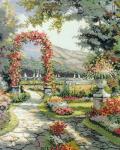 Вышивка крестиком 40х50 Арт. 0217 Сад