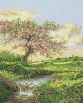 - Вышивка крестиком 40х50 Арт. 0221 Дерево у воды