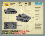 Сборная модель ZVEZDA 6256 Немецкий тяжелый танк "Тигр"