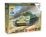Сборная модель ZVEZDA 6101 Советский средний танк Т-34/76