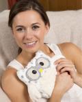 Игрушка грелка WARMIES HOO-SNO-1 Совёнок снежный