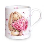 Кружка BUDI BASA ММ1-001 Зайка Ми с букетом