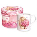 Кружка BUDI BASA ММ1-001 Зайка Ми с букетом