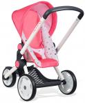 Коляска SMOBY 255098 трехколесная для кукол