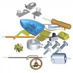 !Набор для опытов НОВЫЙ ФОРМАТ 80790 Лодка с реактивным двигателем