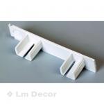 Заглушка универсальная для ПВХ карниза, пара