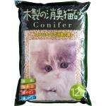 "KOCHO" Комкующийся туалетный наполнитель для моментального впитывания на основе дробленной древесины хвойных деревьев (смываемый в канализацию) 12л. 1/5