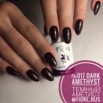 Гель лак Fiore №017 Dark amethyst (Темный Аметист)