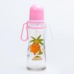 Бутылочка для кормления 250 мл., стекло, цвет МИКС