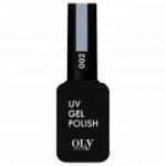 Oly Style. Гель-лак UV Gel Polish тон 002 серый