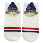 Короткие носки "Bear and dog" Хипстер