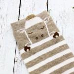 Короткие носки "Short Brown" Овечка