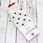 Короткие носки "Heart" Синий горох