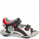 201S-DK-1820 син/бел Сандалии для мальчиков (27-32)/12