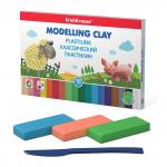 Классический пластилин ErichKrause® 18 цветов со стеком, 324 г