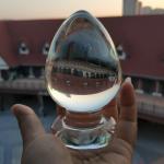 *Анальный плаг из стекла средний размер M, GB-111