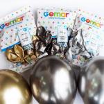 Набор воздушных шаров 14 шар хром 50 шт.