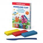 Классический пластилин ErichKrause® Monsters 8 цветов со стеком, 120 г (коробка)
