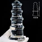 *Анальный плаг из стекла средний размер M, GB-101