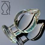 *Анальный плаг из стекла с острым кончиком , GB-019