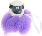 BioCos Мочалка для тела с игрушкой-гелем для душа