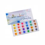 Белые Ночи Набор акварель картон, 24 шт х2,5 мл