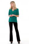 Блуза Рэйчэл (изумруд) Б11-185