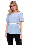 Блузка Дора (голубой) Б11-157/4