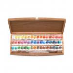 Белые Ночи Набор акварель бук, кисть, 48 шт х2,5мл