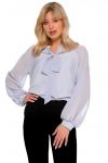 Блузка Агата (серый) Б11-236/3