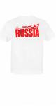 *Футболка детская Россия белый