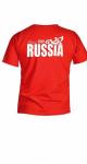 *Футболка детская Россия красный