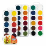 Цветик Набор акварель, пластиковая  упаковка с петлей, 24 цвета