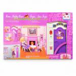 Дом для куклы 928 с мебелью в/к