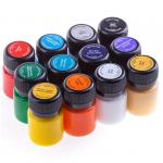 Декола Набор акрил ткань картон 12 шт х20 мл