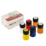 Декола Набор акрил глянцевый картон 4 шт х20 мл, крак лак 2 х20