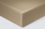 ПРС09 Простыня на резинке    "Сатин"    90х200х23 - бежевый