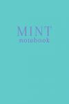 Mint notebook. Блокнот (А5, 32 л., прошитый цветными нитками, тиснение фольгой)