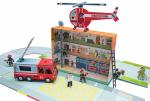 Набор МОЗАИКА-СИНТЕЗ 11486 Маленький инженер. Пожарная часть