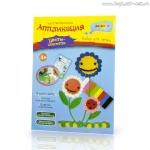 Altacto аппликация из пластилина "Цветы" (основа для аппликации, 8 цв., 100г)