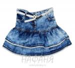 Детская джинсовая юбка