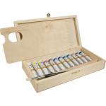 Ладога Набор масло дерево, кисть, 12 шт. х18мл