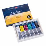 Ладога Набор масло картон, 6 шт х46мл