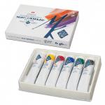 Мастер-Класс Набор масло картон, 6 шт х46мл