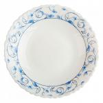 0001Т14/23-SK Тарелка кругл. суповая "Узоры" d=21,5см (48)